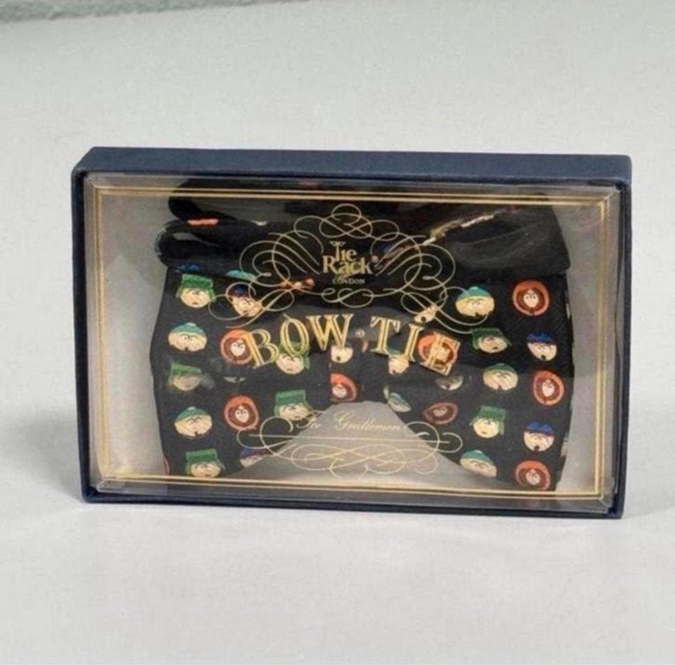 Zeldzame South park strik, tie rack london bow-tie Gentleman, Nieuw, Ophalen of Verzenden, H, Kleding