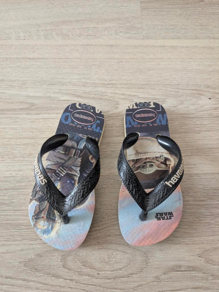 Havaianas Star Wars slippers maat 25/26, Kinderen en Baby's, Kinderkleding | Schoenen en Sokken, Jongen of Meisje, Overige typen