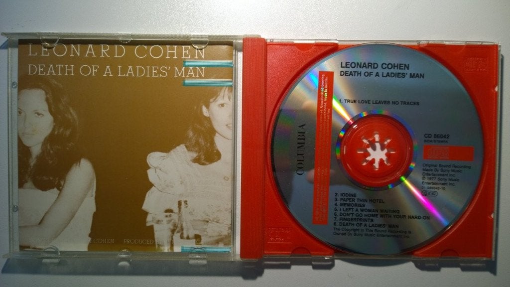 Leonard Cohen - Death Of A Ladies' Man, Ophalen of Verzenden, Zo goed als nieuw, Singer-songwriter, Album