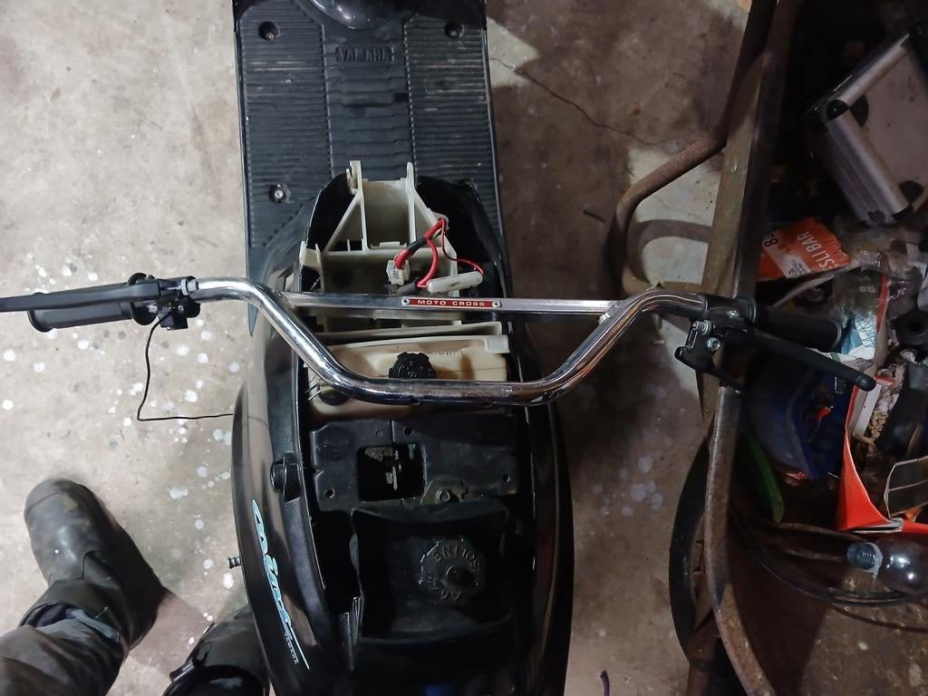 Crossstuur met vespa ciao/puch remmen en decompressie hendel, Ophalen of Verzenden, Nieuw
