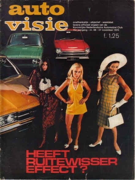 Autovisie 48 1970 : Mazda 616 - Baja 1000 - Giacomo Agostini, Ophalen of Verzenden, Gelezen, Algemeen