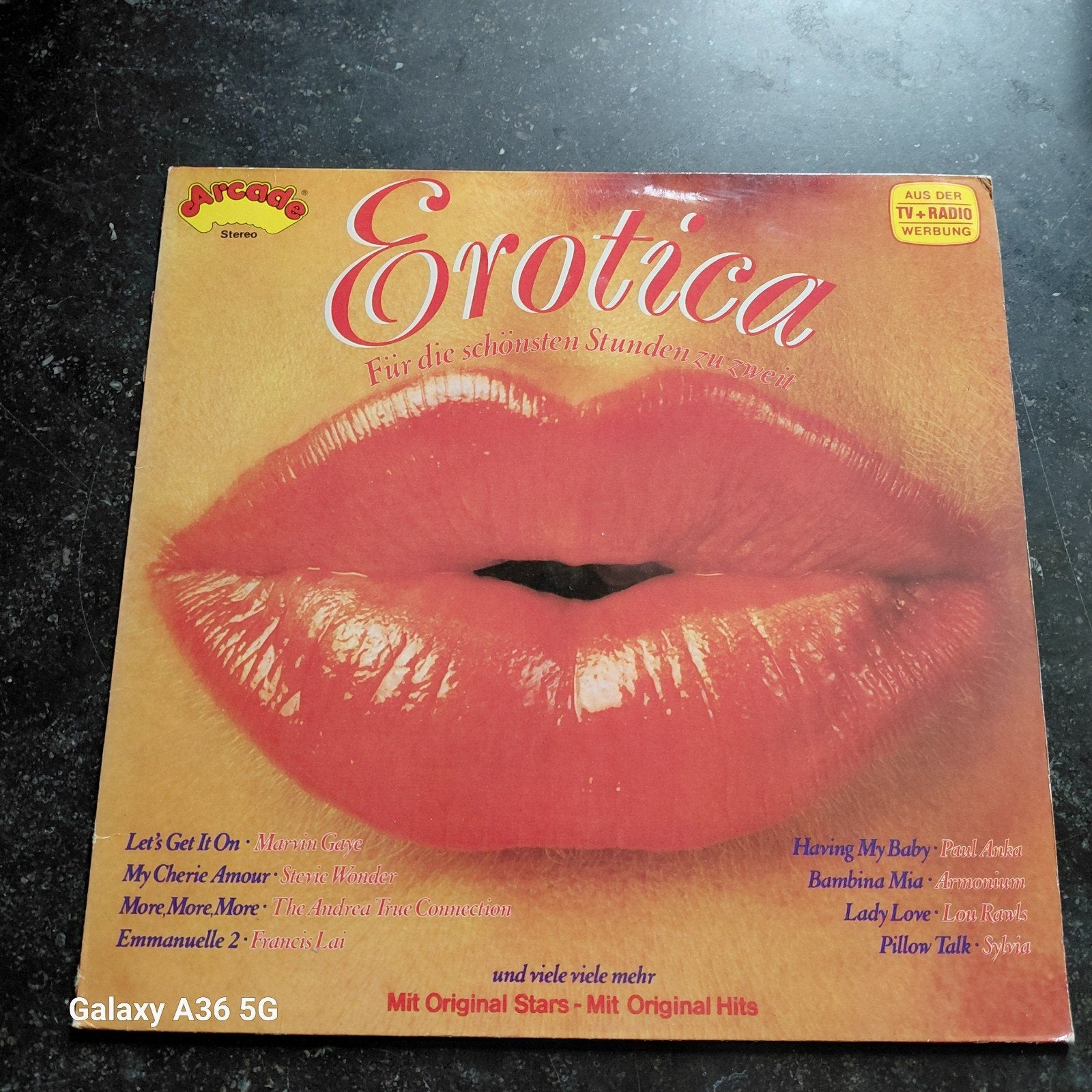 Erotica - Für die schönsten Stunden zu zweit LP (Arcade), Ophalen of Verzenden, Gebruikt