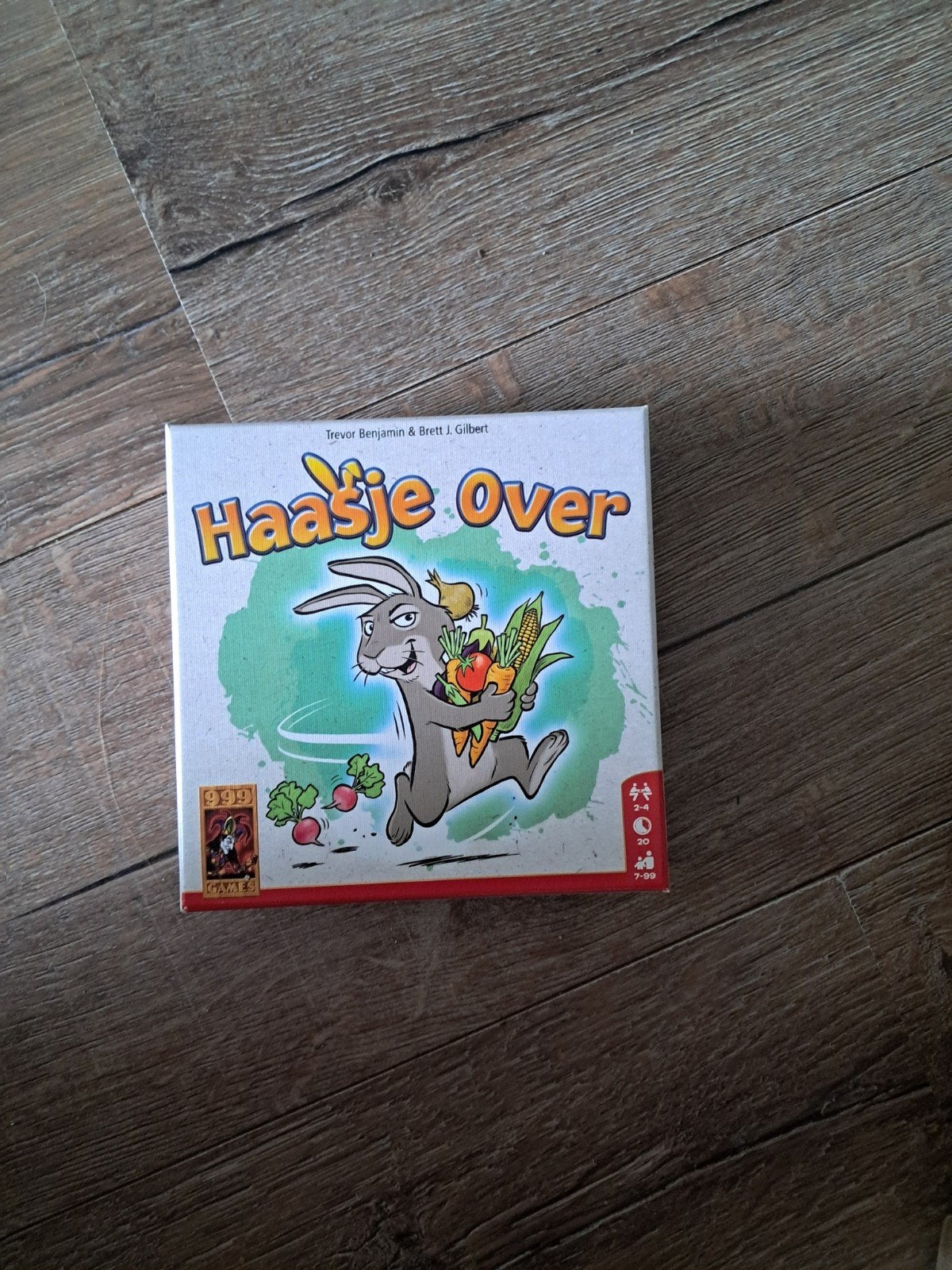 Leuk spel haasje over, Ophalen