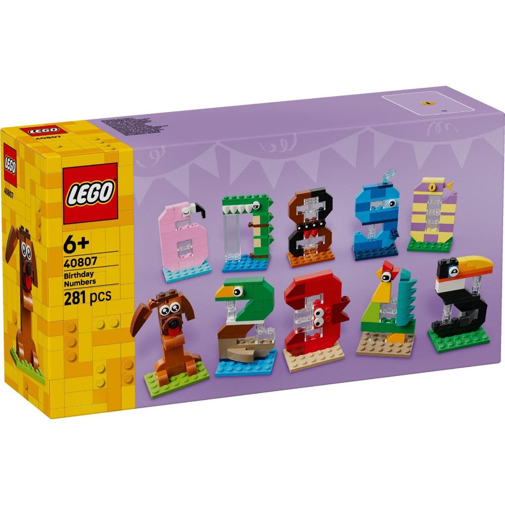 Lego 40807 Verjaardagscijfers, ., Nieuw, Ophalen of Verzenden, .