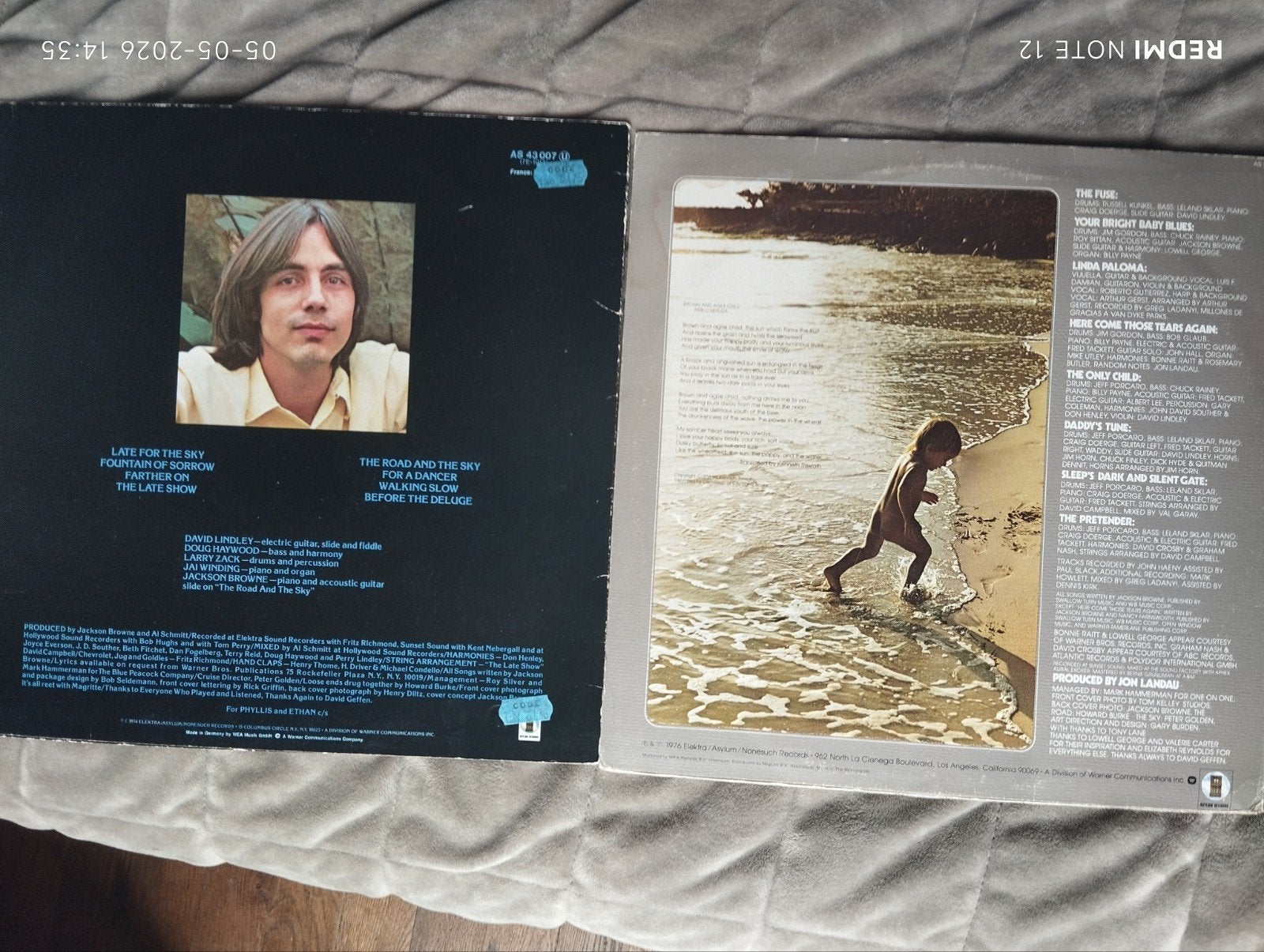 JACKSON BROWNE 2 LP'S!! ZIE OMSCHRIJVING, Cd's en Dvd's, Ophalen of Verzenden, Zo goed als nieuw, 12 inch, Poprock