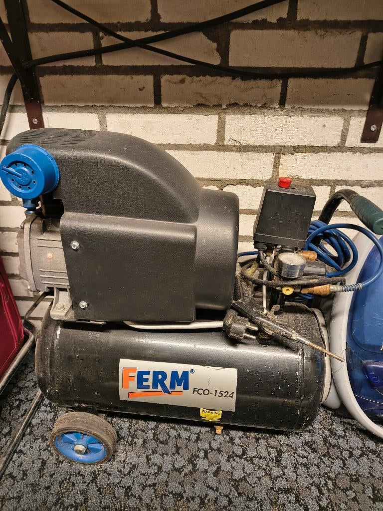 Compressor, Doe-het-zelf en Verbouw, Compressors, Ophalen, Gebruikt, Minder dan 200 liter/min, 6 tot 10 bar