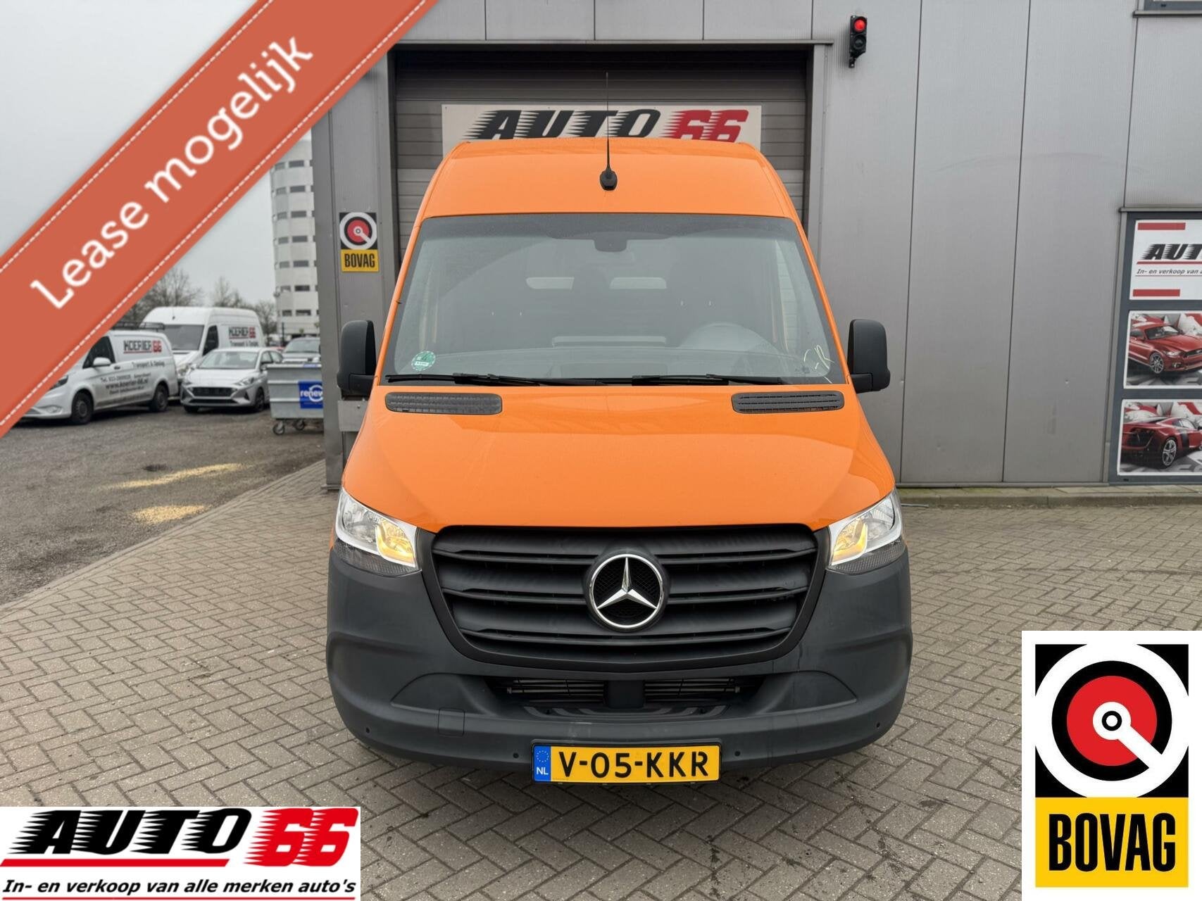 Mercedes Sprinter bestel 211 2.2 CDI L2H2, Auto's, Gebruikt, Zwart, 2500 kg, Mercedes-Benz