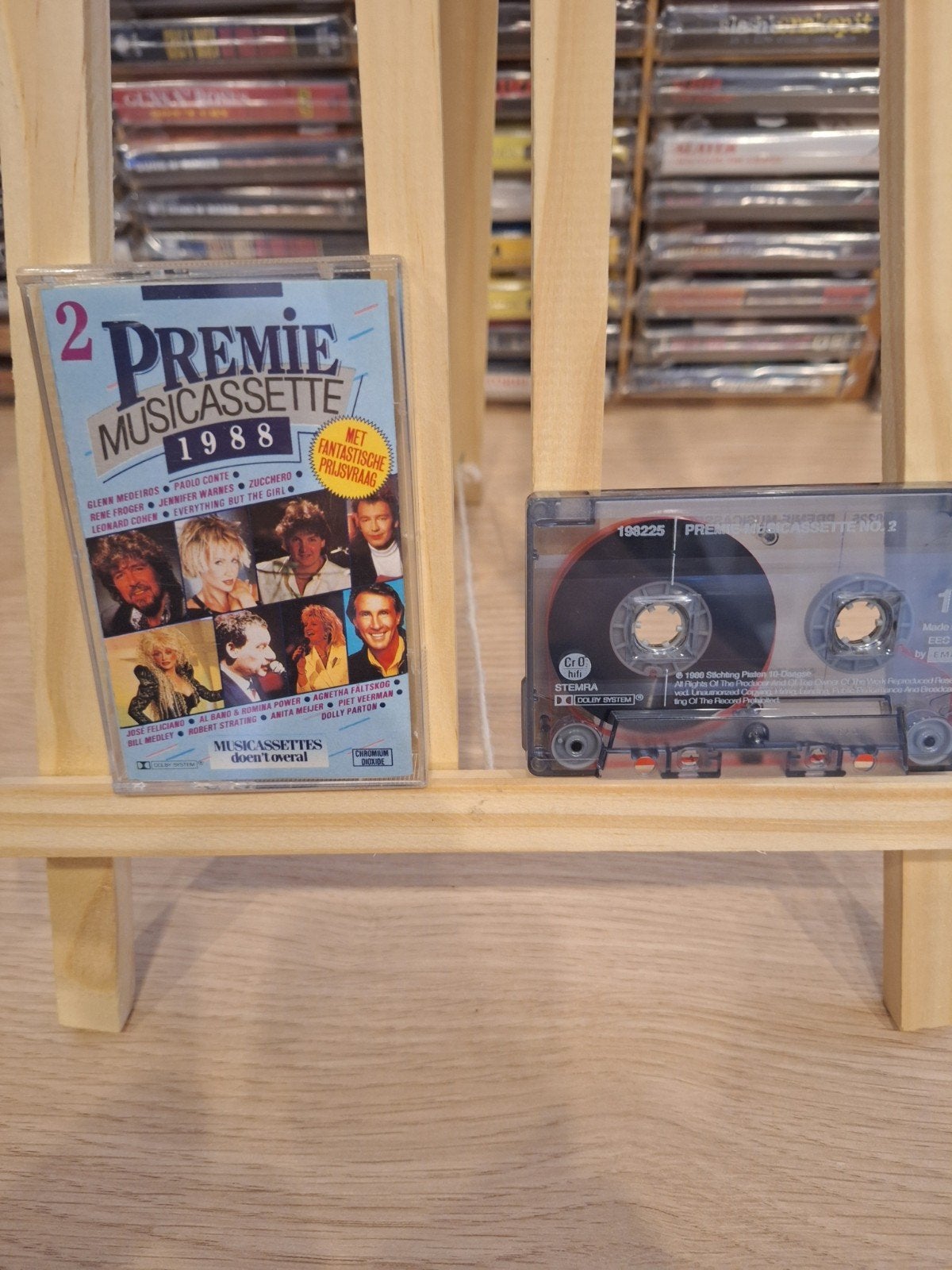 Premiemusicassette 1988 - Deel 2 (Pop, Rock, Dance), Gebruikt, 1 bandje, Ophalen of Verzenden, Voorbespeeld