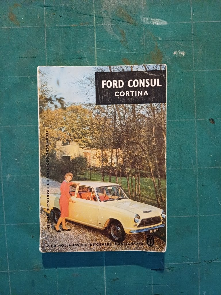 Ford CONSUL CORTINA werkplaatshandboek manual, Ophalen of Verzenden
