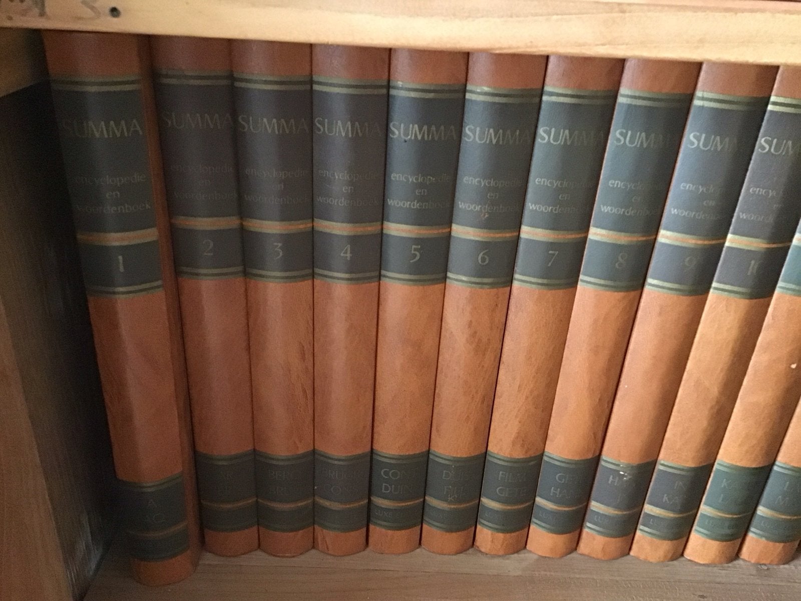 Complete Summa Encyclopedie en Woordenboek/Atlas (22 delen), Boeken, Encyclopedieën, Ophalen, Gelezen, Algemeen, Complete serie
