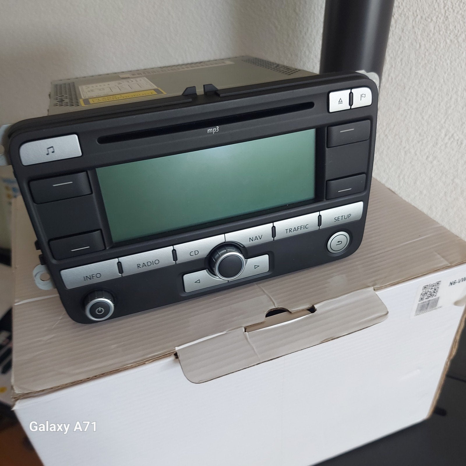 Volkswagen RCD 310 MP3 Radio CD Speler, Ophalen of Verzenden, Gebruikt