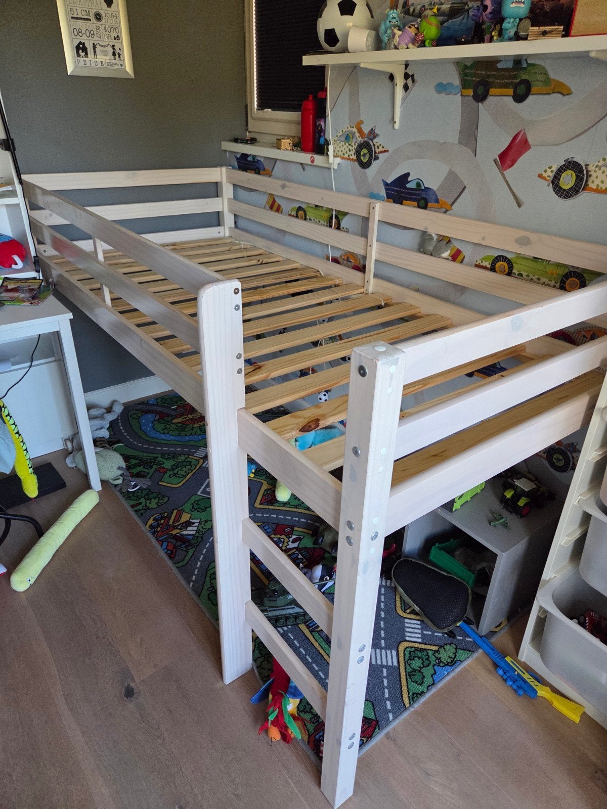 Halfhoogslaper Ties van Leenbakker, Ophalen, Gebruikt, Eenpersoons, Minder dan 160 cm