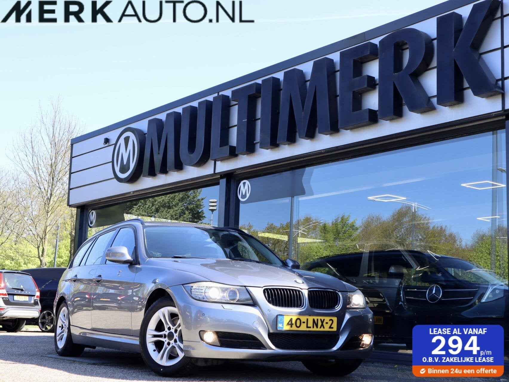 BMW 3-serie Touring 318i, Handel/Export, Euro 5, Achterwielaandrijving, Parkeersensor, Origineel Nederlands