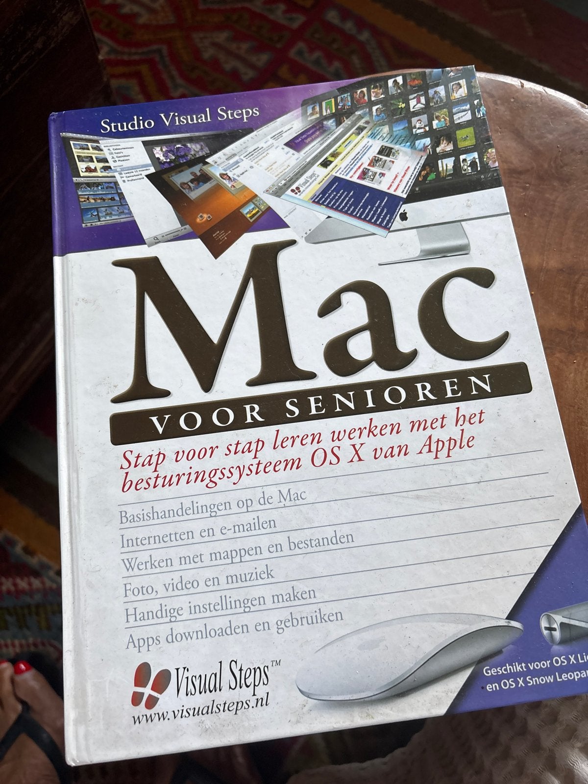 Mac voor Senioren - Leer OS X van Apple, Ophalen of Verzenden, Beta, Zo goed als nieuw, Overige niveaus