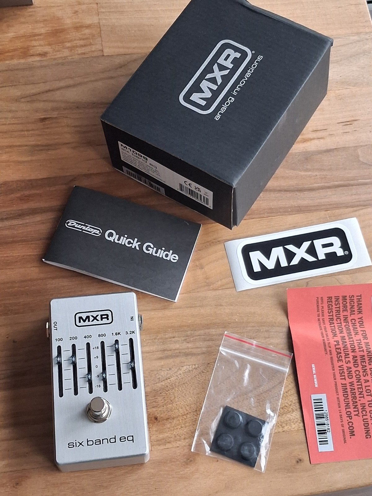 MXR M109S Six Band EQ Equalizer Pedaal (nieuw in doos!), Muziek en Instrumenten, Ophalen of Verzenden, Nieuw, Equalizer