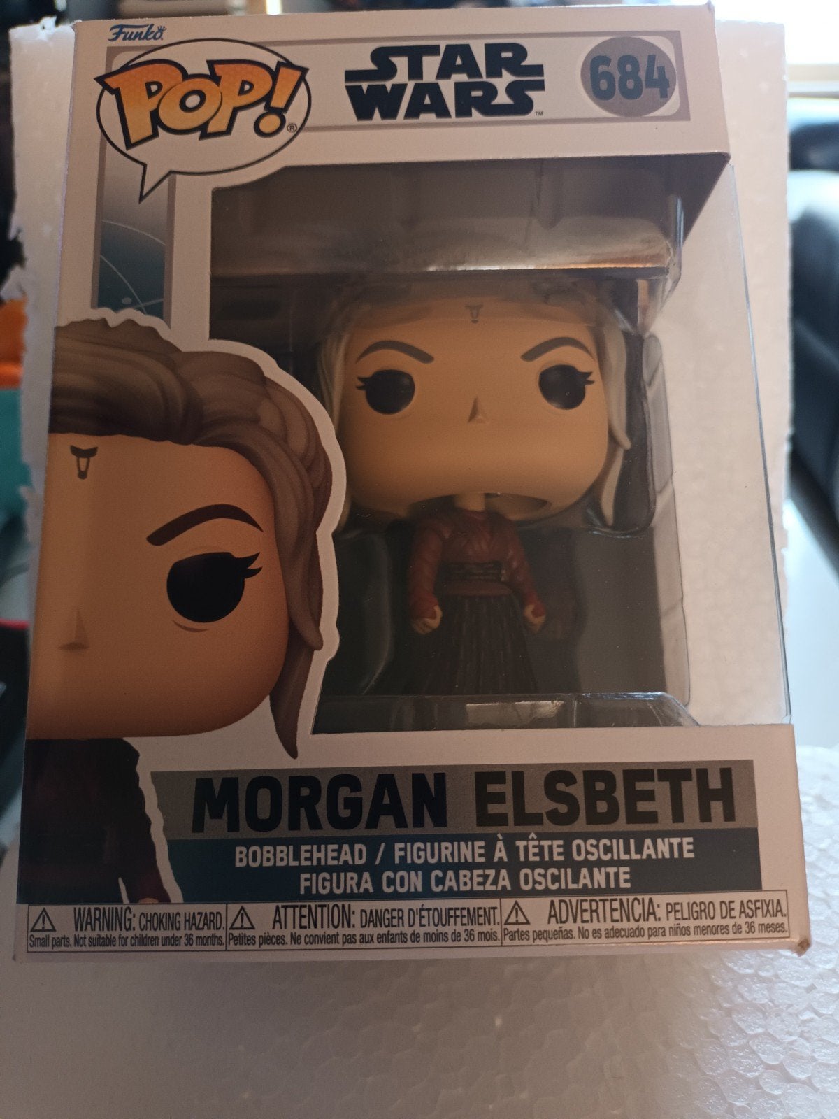 Funko Pop! Star Wars Morgan Elsbeth #684 Bobblehead, Ophalen of Verzenden, Nieuw