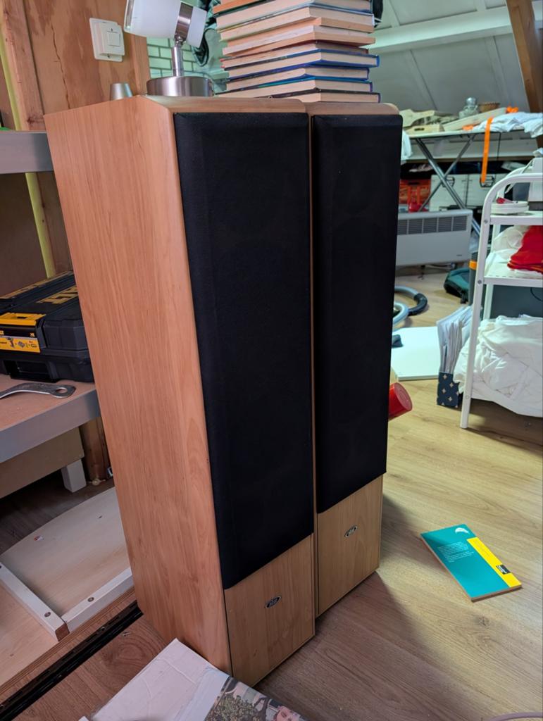 Eltax Symphony 8.2 Vloerstaande Speakers - 200W, Ophalen of Verzenden, 120 watt of meer, Front, Rear of Stereo speakers, Overige merken