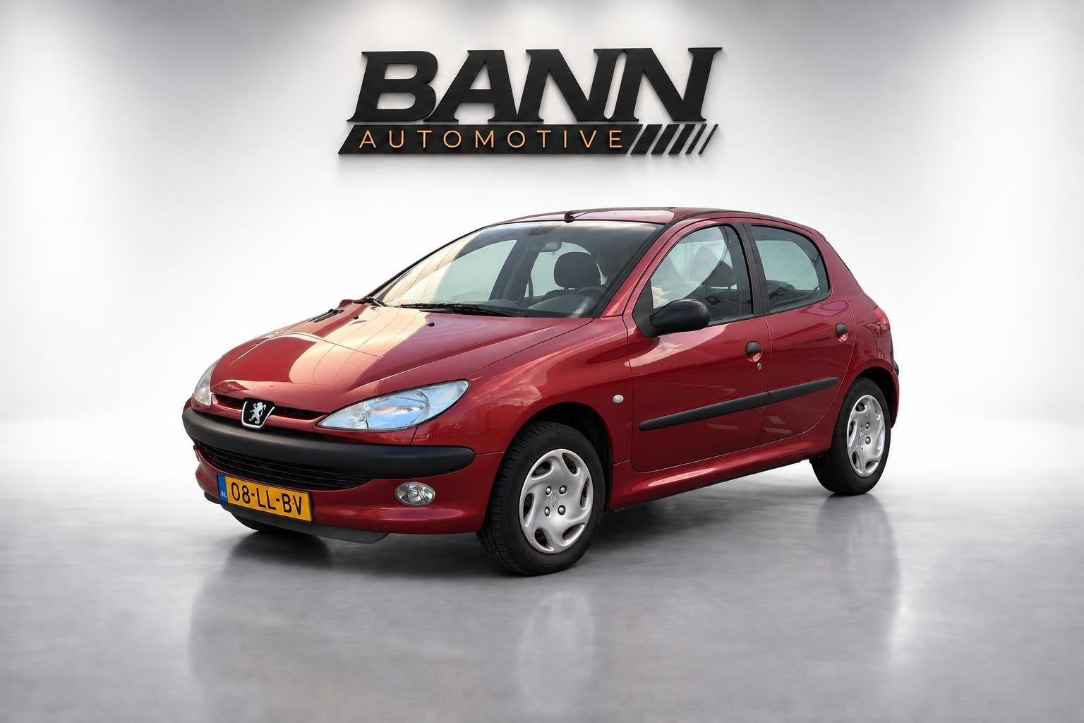Peugeot 206 1.4 Gentry|NAP|airco|unieke km, Auto's, Bedrijf, 75 pk, 1100 kg, Onderhoudsboekje