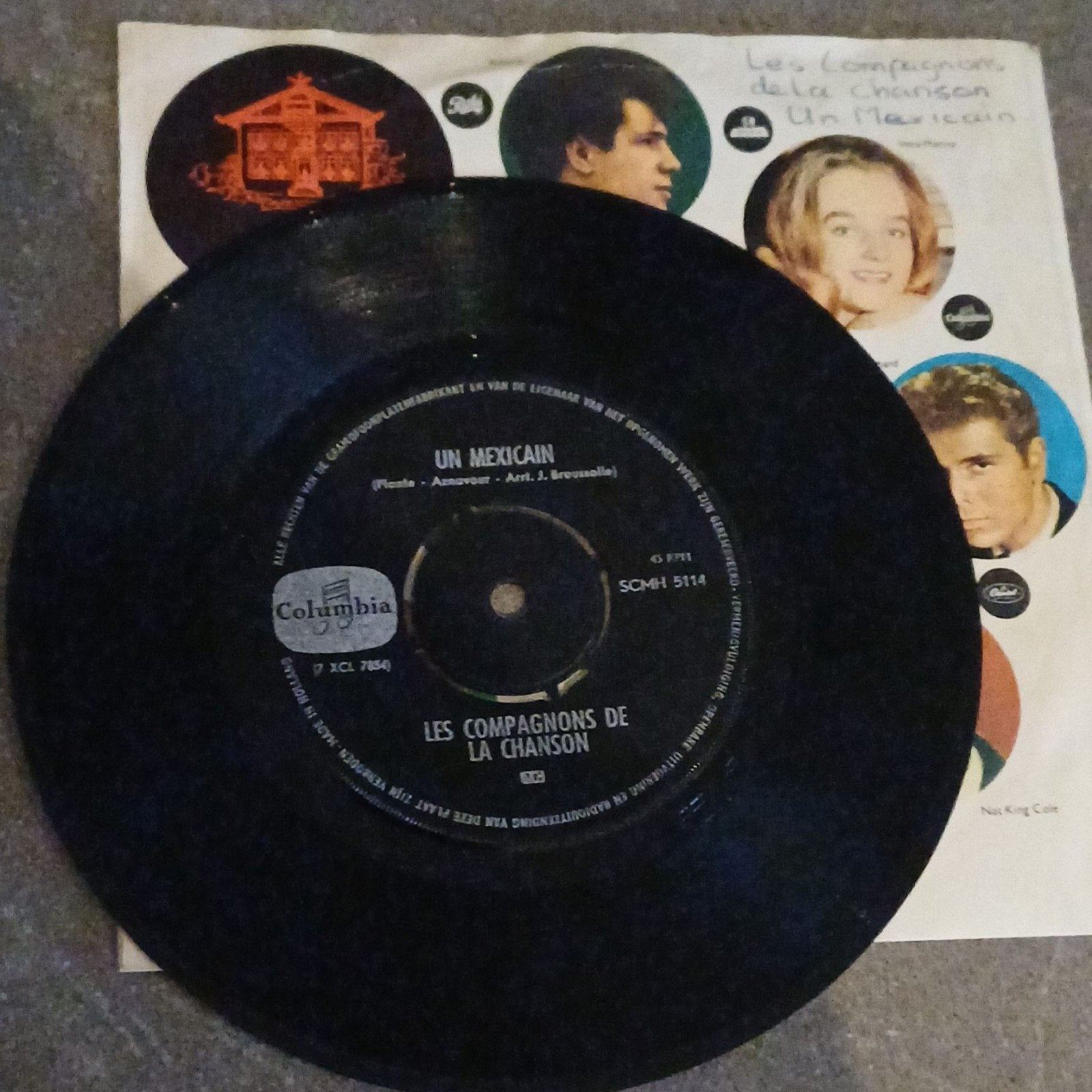 Les compagnons de la chanson, Ophalen of Verzenden, Zo goed als nieuw, Pop