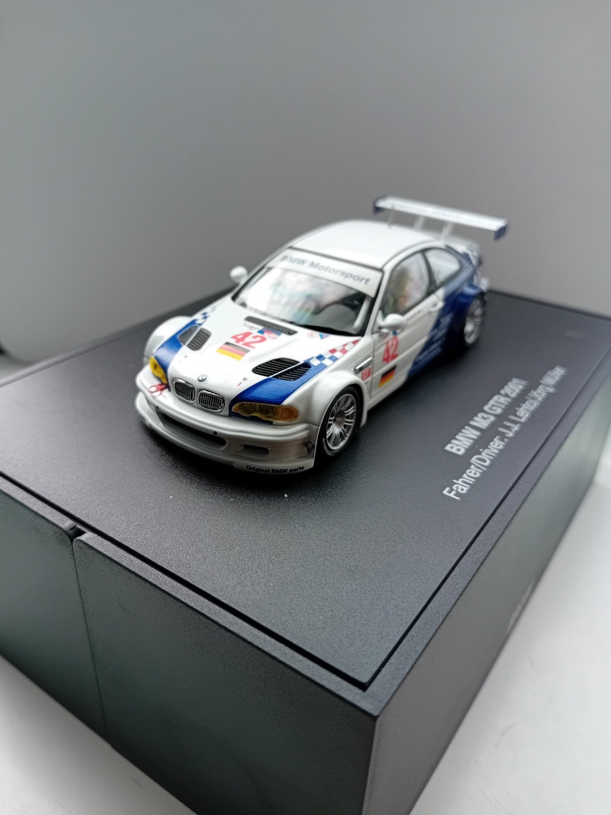 BMW M3 Gtr Alms Petit Le Mans 2001., Ophalen of Verzenden, Nieuw, Auto, MiniChamps