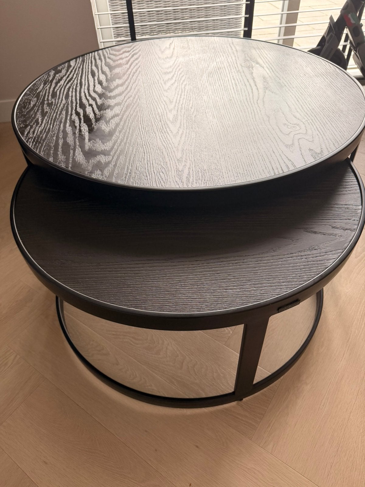 Richmond blackbone salontafels, Rond, Zo goed als nieuw, Minder dan 50 cm, 50 tot 100 cm