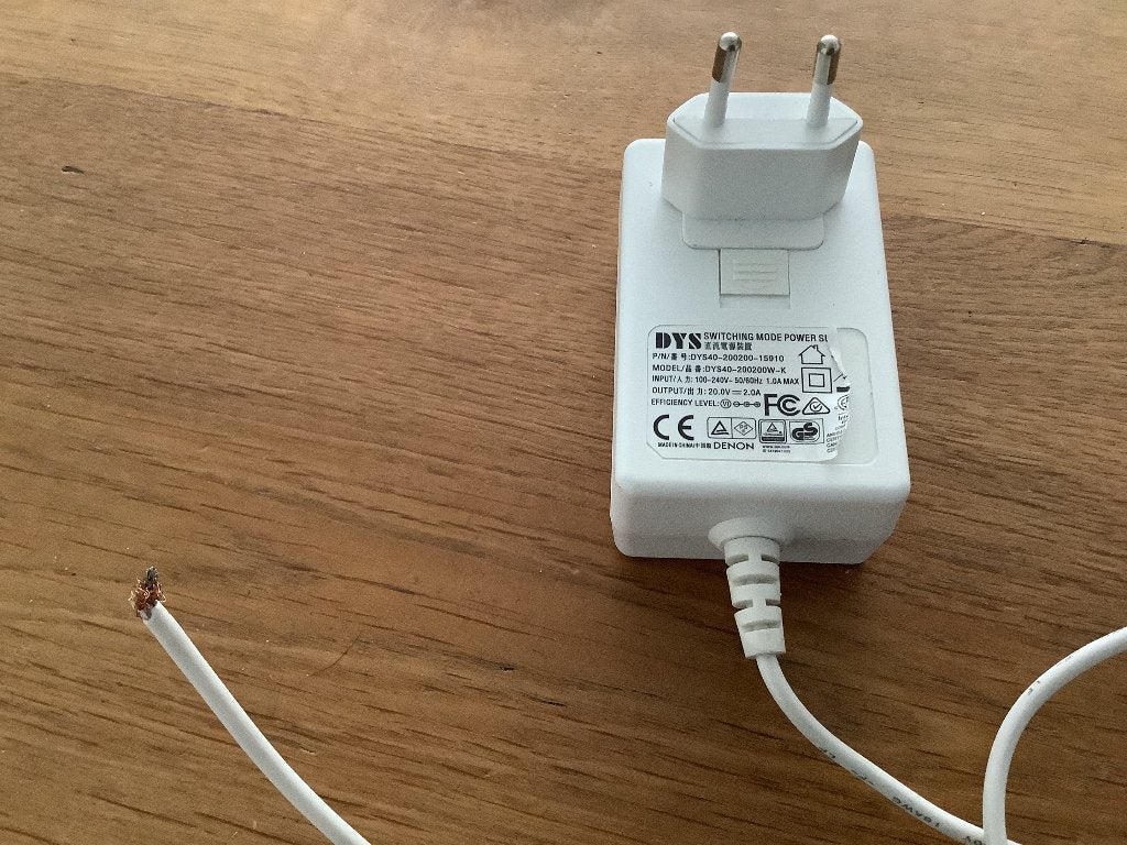 Adapter HEOS 1 zonder aansluitplug, Audio, Tv en Foto, Luidsprekers, Overige merken, Gebruikt, Ophalen of Verzenden, Draagbare speaker