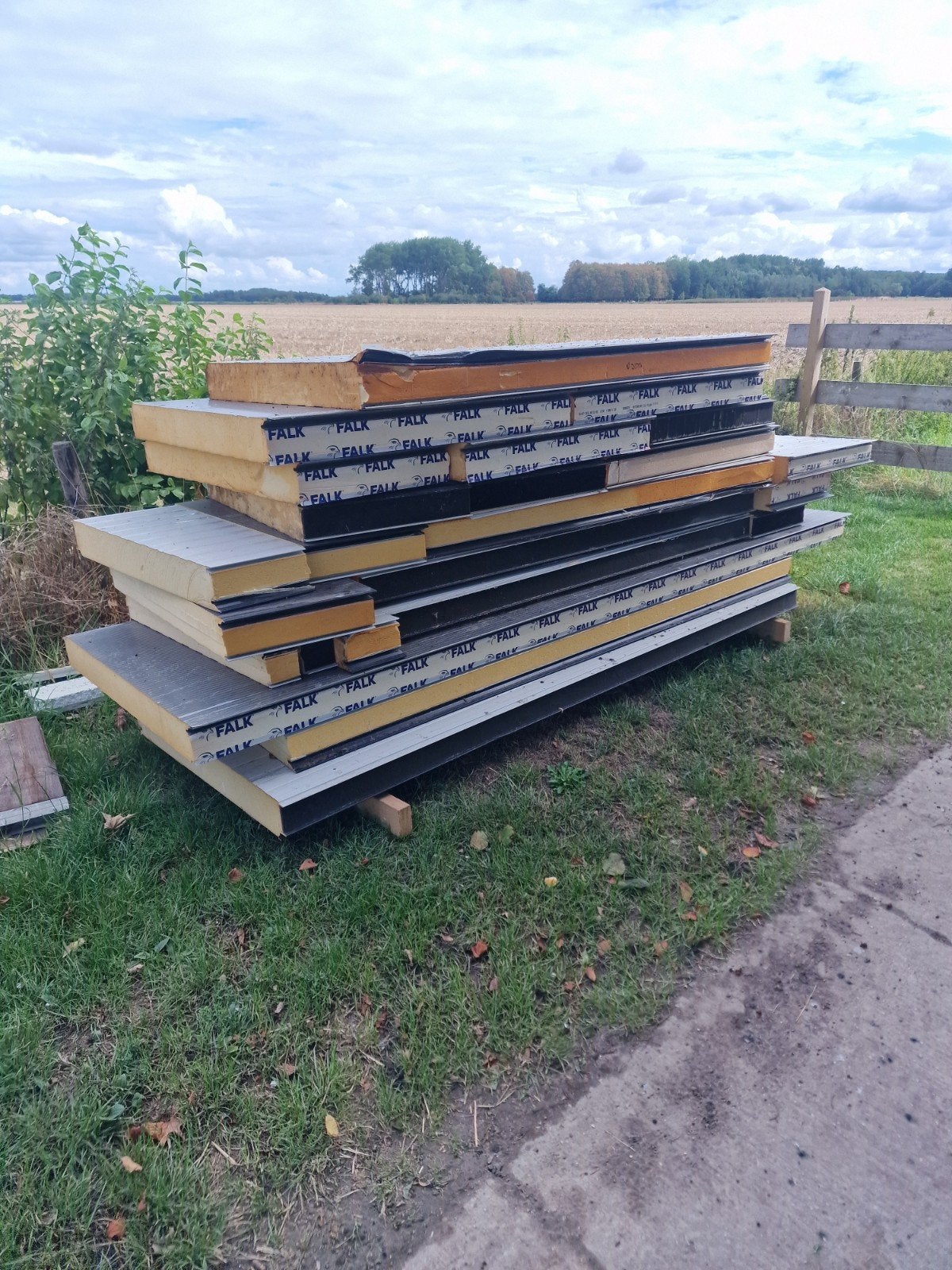 sandwichpanelen, Ophalen, 50 tot 100 mm