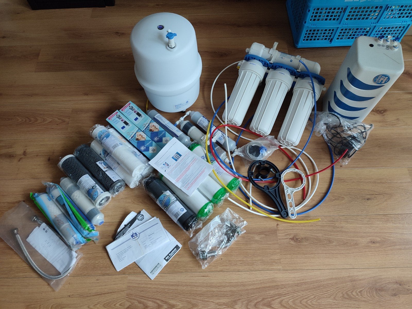 Aqua Filter waterfilter systeem met extra filters, Ophalen of Verzenden