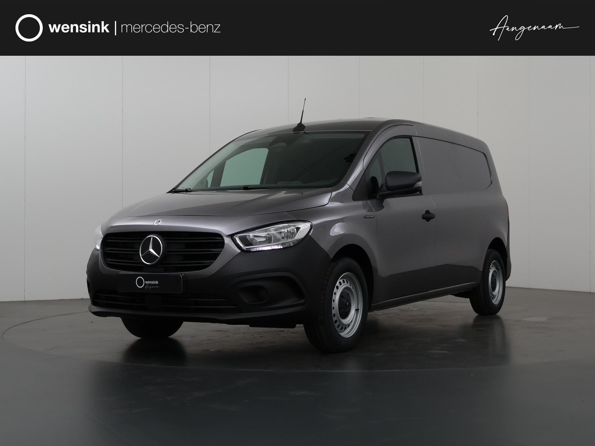 Mercedes-Benz eCitan 112 GB L2 51kWh | Achteruitrijcamera |, Auto's, Automaat, Stof, Zwart, Verwarmde buitenspiegels