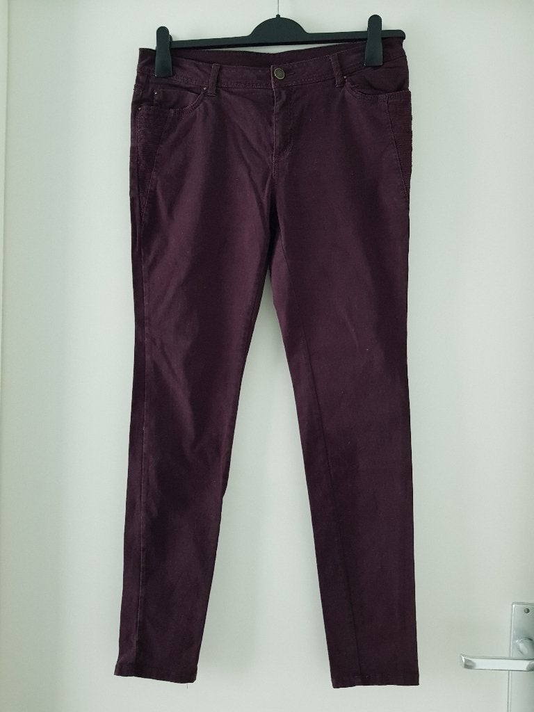 Broek / spijkerbroek / chino dames - maat 38 / 40 - Denim Co, Overige kleuren, Ophalen of Verzenden, Zo goed als nieuw, W30 - W32 (confectie 38/40)