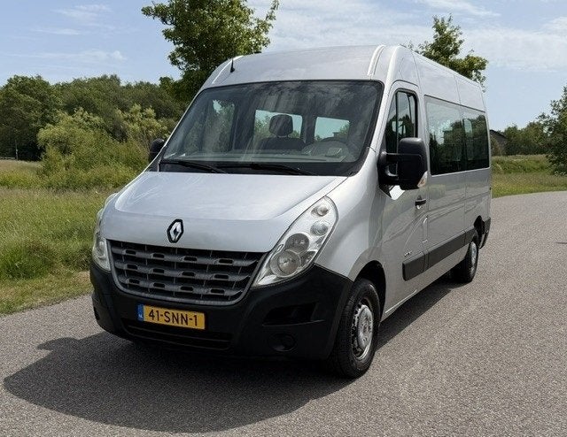 Renault Master Combi T35 2.3 dCi L2H2, Auto's, Renault, Euro 5, 125 pk, Gebruikt, 8 stoelen
