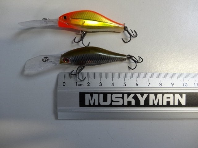 Kunstaas: Rapala Shadow Rap Jack Deep 05 Pluggen, Watersport en Boten, Verzenden, Gebruikt, Overige typen