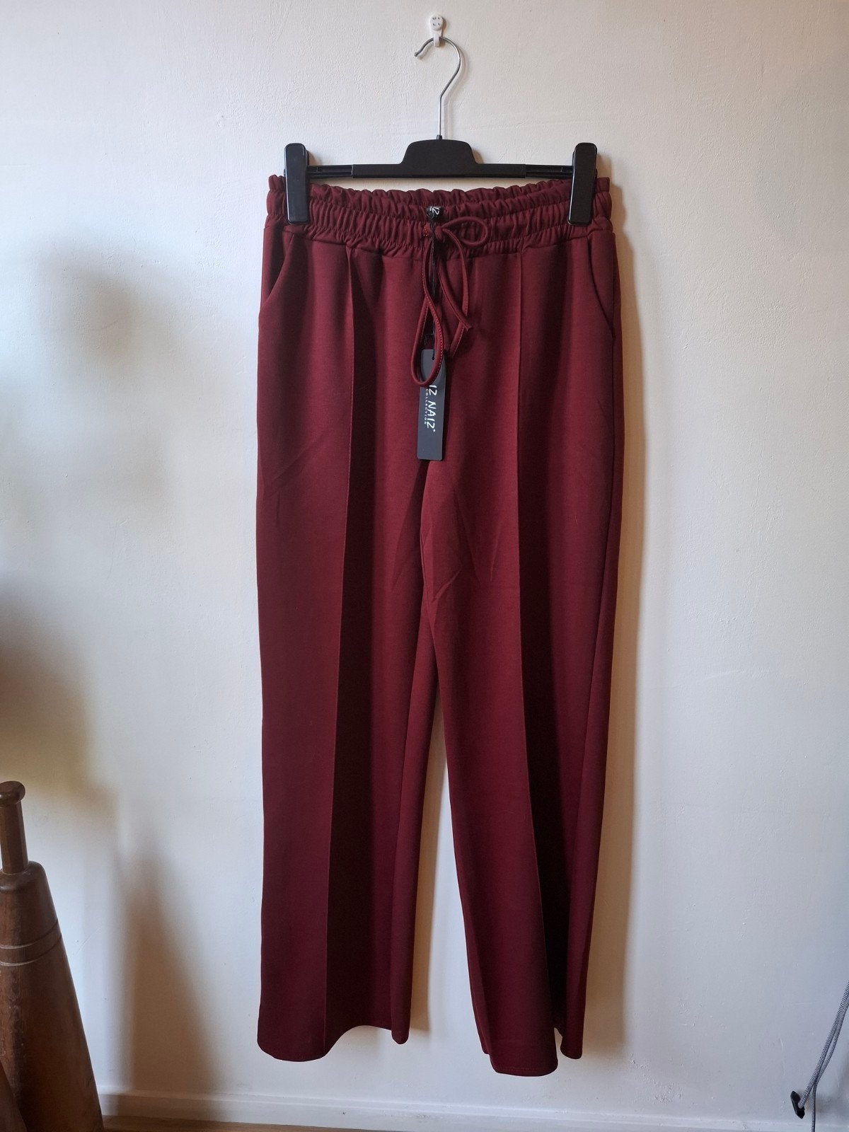 Iz Naiz comfortabele bordeauxrode broek - Maat XXL/46-48, Maat 46/48 (XL) of groter, Ophalen of Verzenden, Nvt, Lang