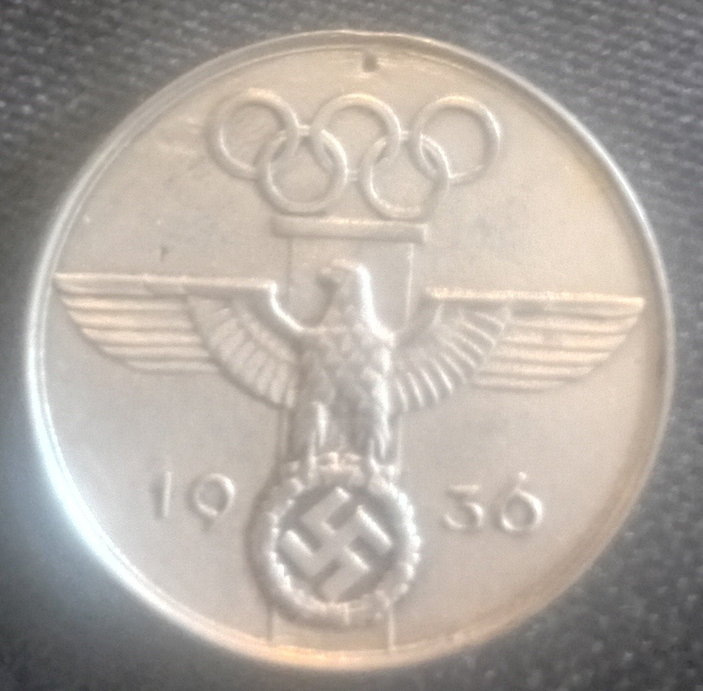 Olympische spelen medaillon., Postzegels en Munten, Ophalen of Verzenden, Noord-Amerika