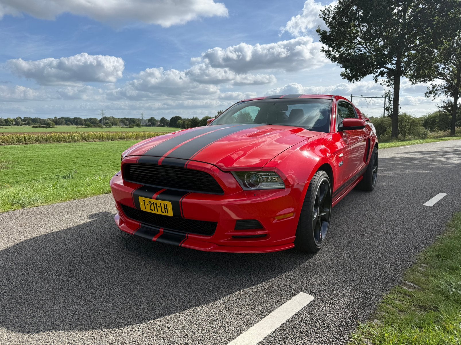 Ford Mustang GT 5.0 V8, Auto's, USB, Leder, Handgeschakeld, Particulier