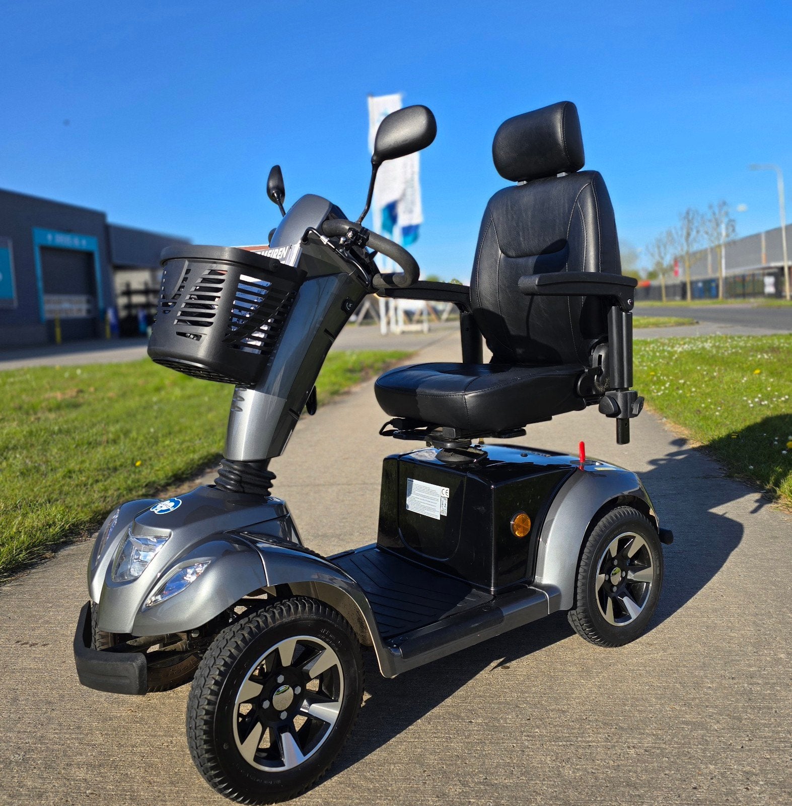 Vermeiren Carpo 4 grijs | NIEUW! 6KM | 17kmh, Polder Mobiliteit, 06 27426962, Nieuw, Ophalen of Verzenden
