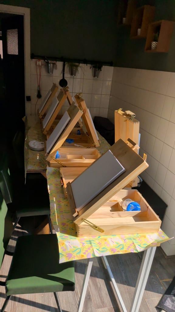 Te huur, schilder set voor kinderfeestjes, meidenavond, Ophalen, Overige