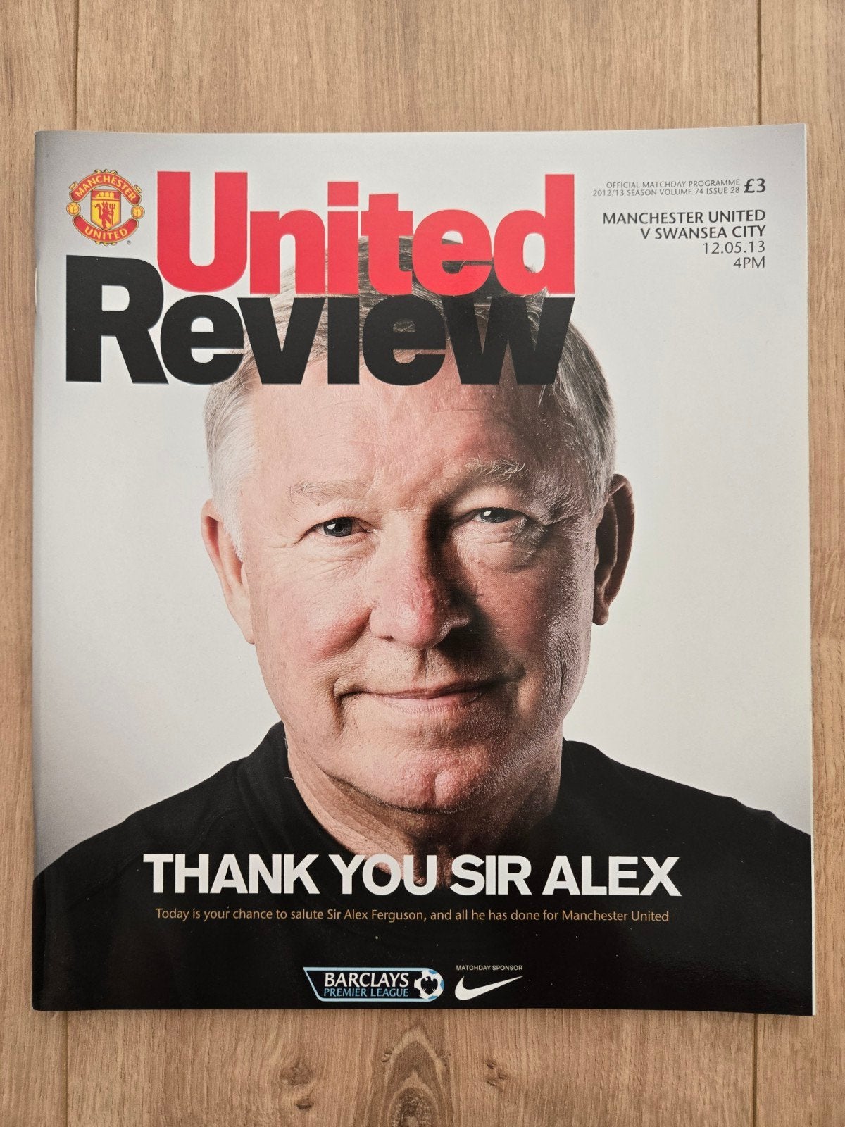 Sir Alex Ferguson's Last Home Game | Manchester United, Verzamelen, Ophalen of Verzenden, Zo goed als nieuw