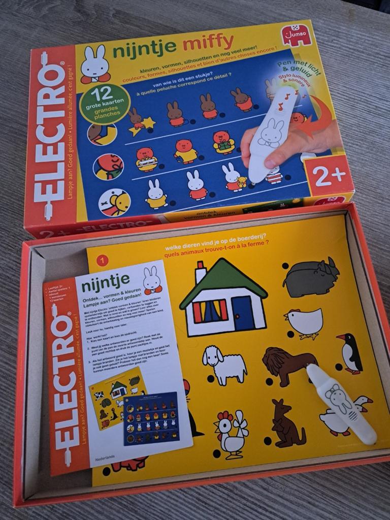 Nijntje Electro: Ontdek Vormen & Kleuren, Kinderen en Baby's, Speelgoed | Educatief en Creatief, Ophalen of Verzenden, Gebruikt
