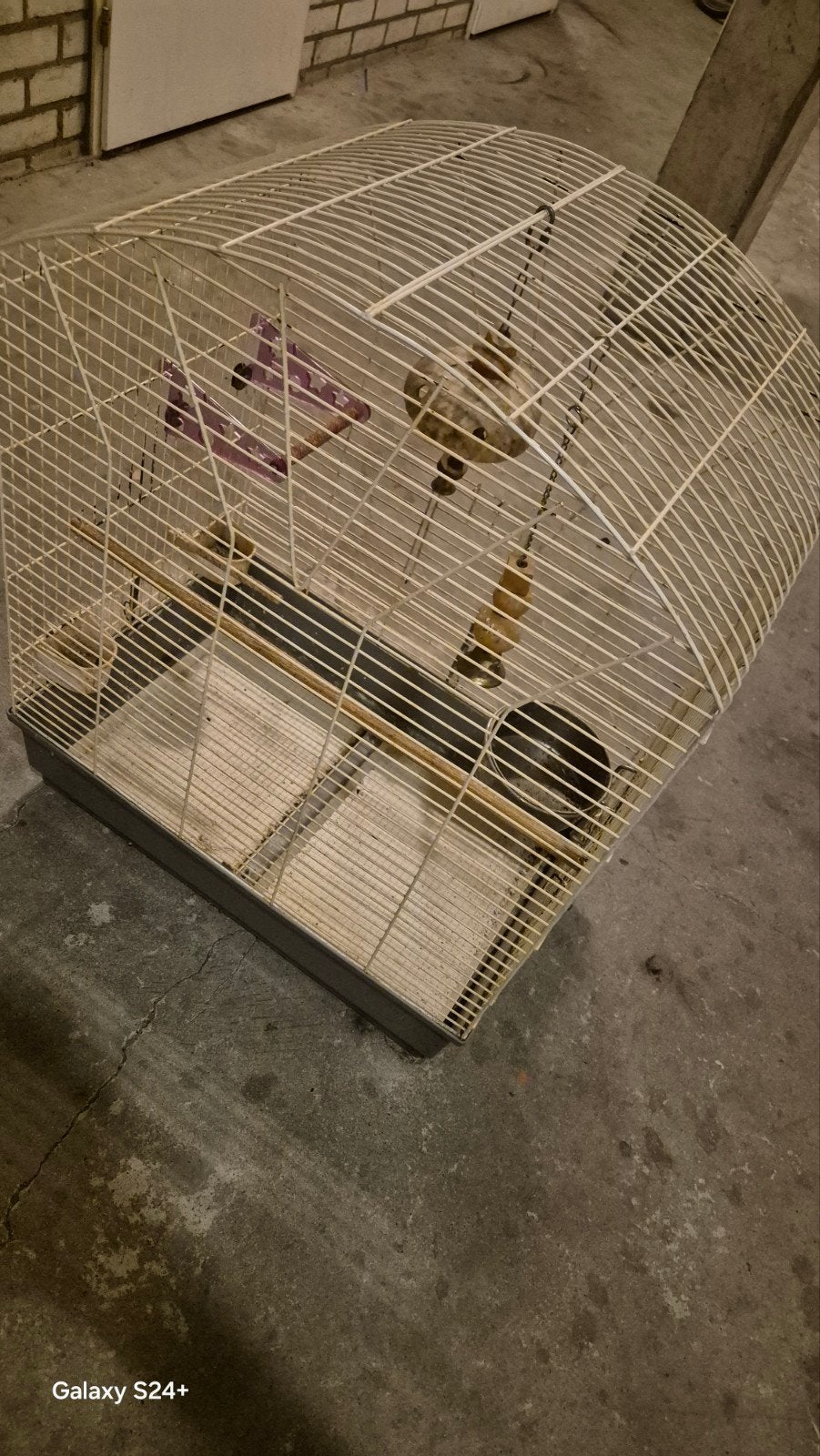 mooi vogelkooi, Ophalen of Verzenden, Zo goed als nieuw, Metaal, Vogelkooi
