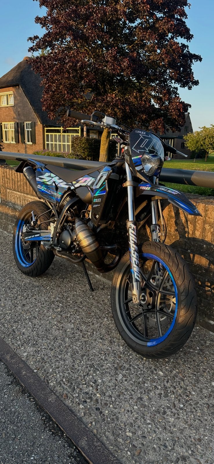 Sherco sm-r 50 2024 custom, Zo goed als nieuw, Ophalen, Overige merken