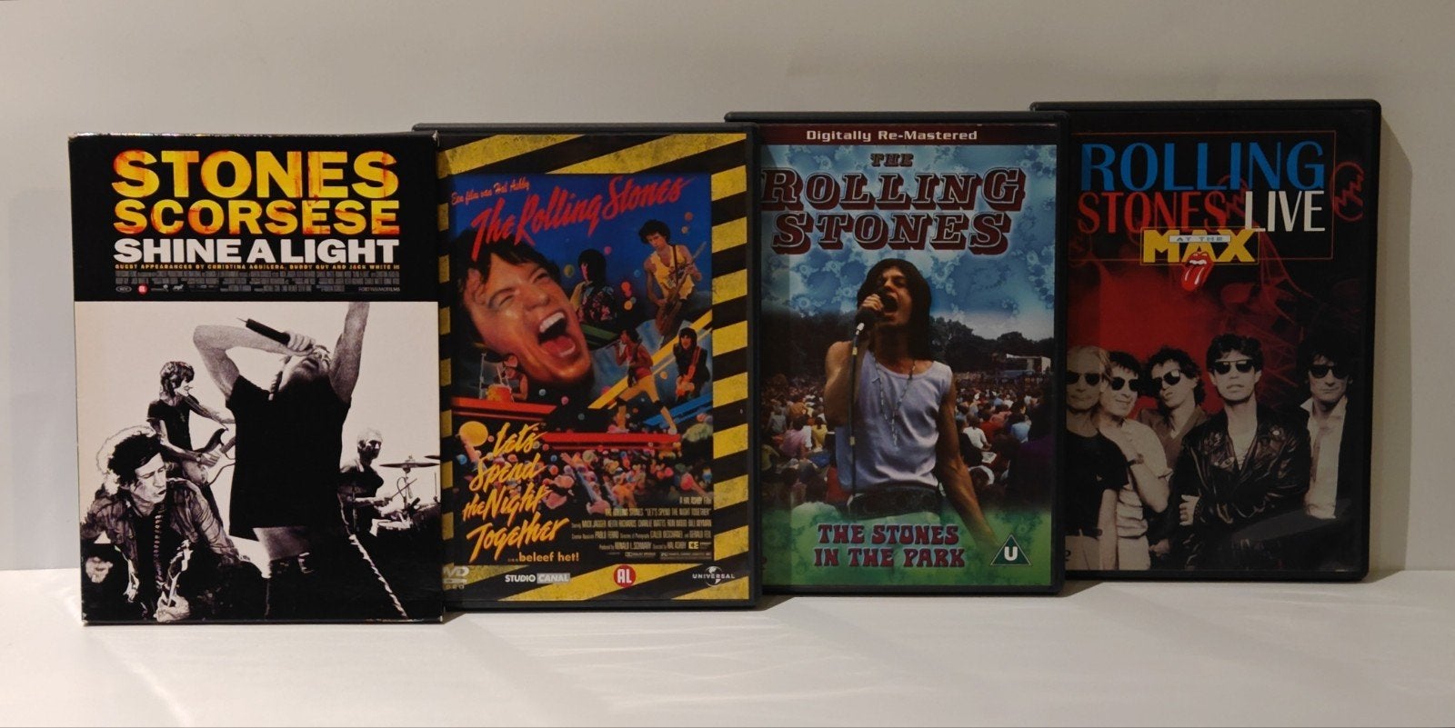 The Rolling Stones DVD‑Set Shine a Light Let’s Spend the Nig, Alle leeftijden, Ophalen of Verzenden, Zo goed als nieuw