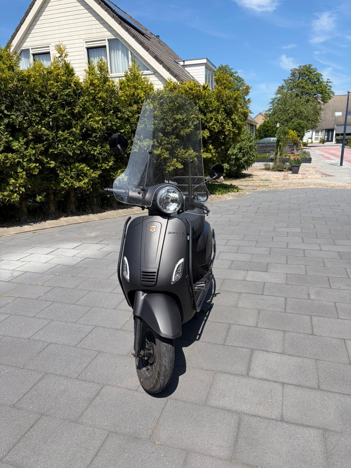 La Souris Sourini R scooter – mat zwart, Ophalen, Zo goed als nieuw, Benzine, Overige merken