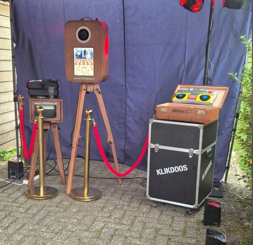 Photobooth Klikdoos, Ophalen, Feestartikel