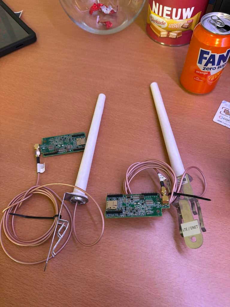 LTE/ENET gps module met antenne van solar edge zonnepanelen, Ophalen of Verzenden, Zo goed als nieuw