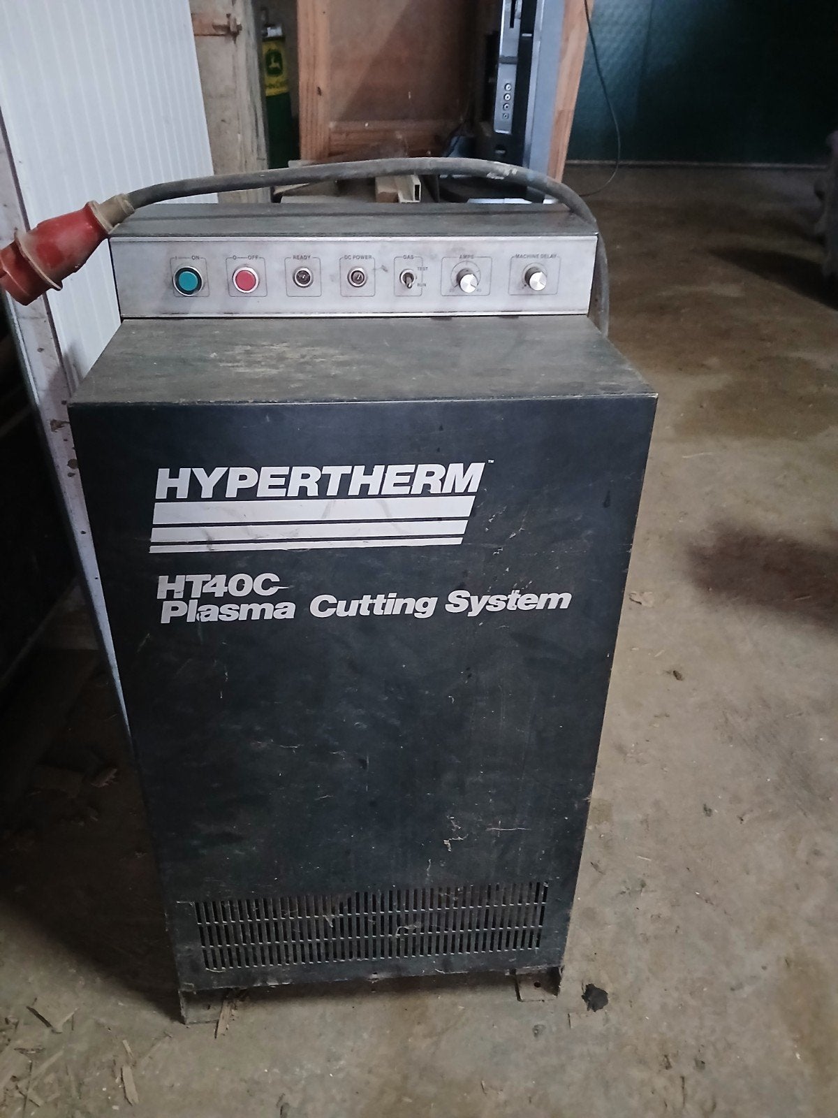 Plasmasnijder Hypertherm, Ophalen, Gebruikt