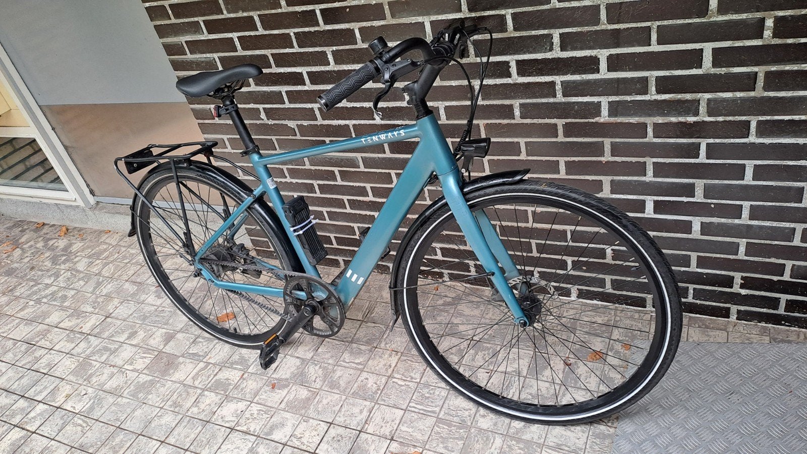 Tenways Sky Blue E-bike - Maat M, Fietsen en Brommers, Ophalen, Gebruikt, 30 tot 50 km per accu