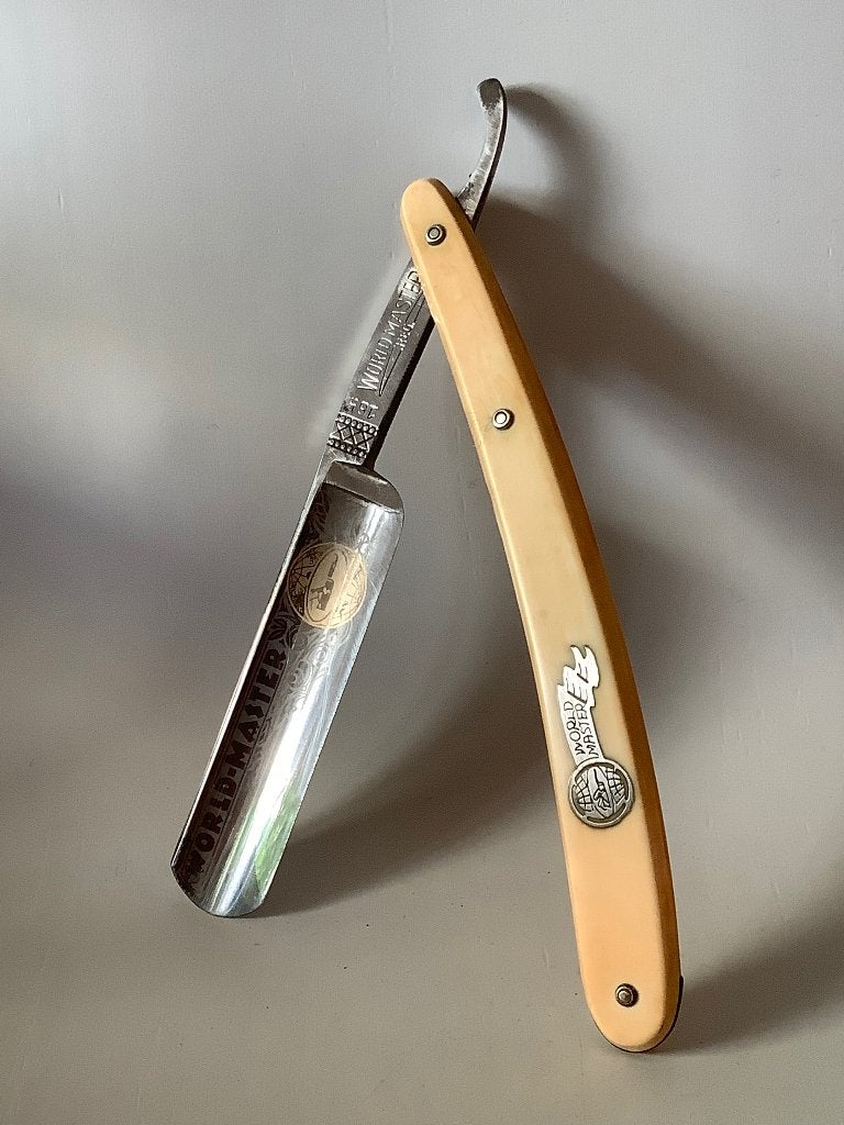 Open scheermes Otto Busch Solingen World Master 165 Razor, Ophalen of Verzenden