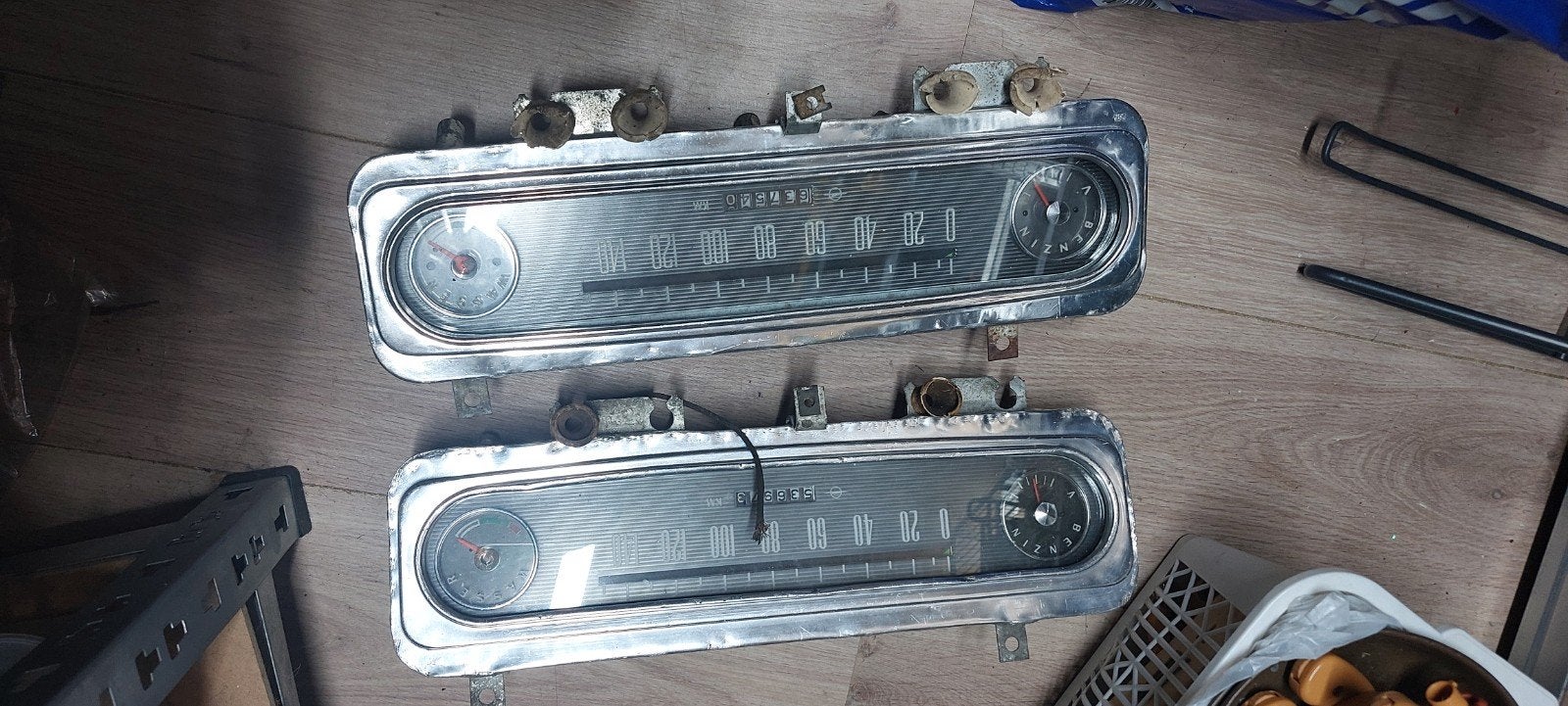 Opel kilometerteller - Oldtimer onderdelen, Auto-onderdelen, Ophalen of Verzenden
