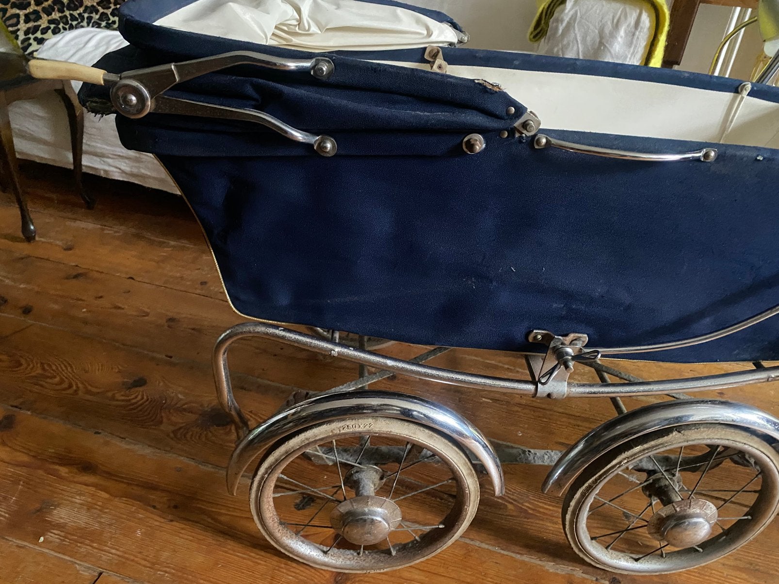 Retro Kinderwagen jaren 50, Kinderen en Baby's, Ophalen, Gebruikt, Overige merken